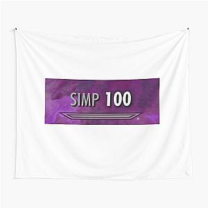 100 Simp Skyrim Tapestry