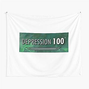 100 Depression Skyrim Tapestry