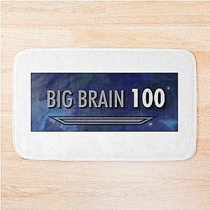 100 Big Brain Skyrim Bath Mat