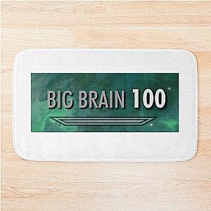 100 Big Brain Skyrim Bath Mat