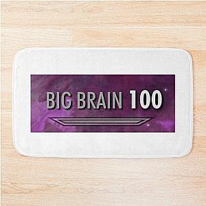 100 Big Brain Skyrim Bath Mat