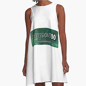 100 Depression Skyrim A-Line Dress