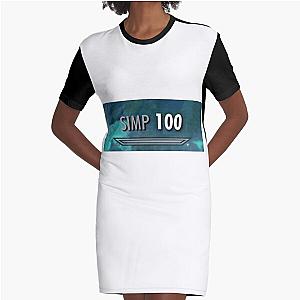 100 Simp Skyrim Graphic T-Shirt Dress