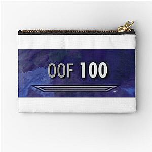 100 Oof Skyrim Zipper Pouch