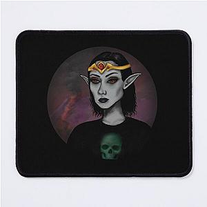 Skyrim Dunmer Necromancer Mouse Pad