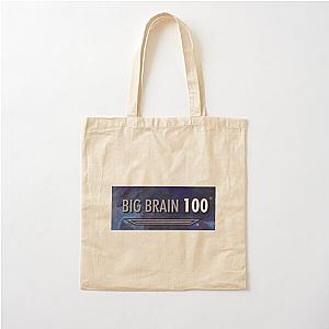 100 Big Brain Skyrim Cotton Tote Bag