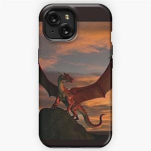 skyrim dragon  iPhone Tough Case