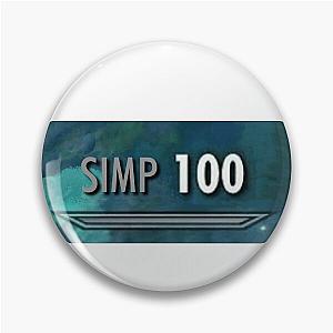 100 Simp Skyrim Pin