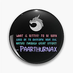 Paarthurnax Dragon Quote Skyrim Pin