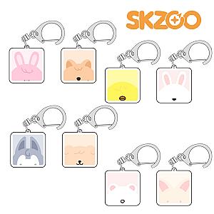 Stray Kids Cartoon Skzoo Double-sided Keychain