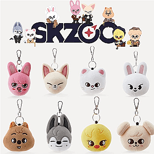 Skzoo Stray Kids Stuffed Doll Idol Key Rings