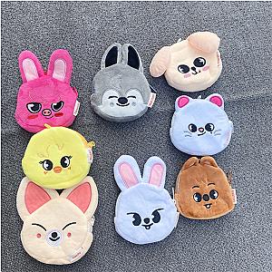 Skzoo Stray Kids Plushies Keychain Wallet