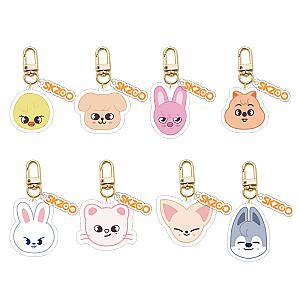 Stray Kids Cute Cartoon Skzoo Animals Keychain