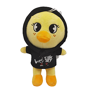 20cm Yellow Felix Chick BbokAri Stray Kids Skzoo Stuffed Wearing Sweatshirt Toy Plush