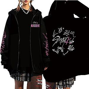 Stray Kids Maxident Skzoo Zipper Hoodies Sweatshirts