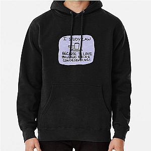 Law Slander Sticker Pullover Hoodie RB1512