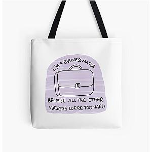 Business Major Slander 4 All Over Print Tote Bag RB1512