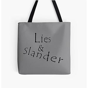 Lies &amp; Slander All Over Print Tote Bag RB1512