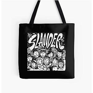 Slander Logo Classic TShirt All Over Print Tote Bag RB1512