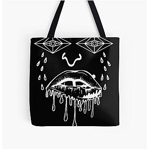 Slander in Tears: Soundtrack to My Heartbeat All Over Print Tote Bag RB1512