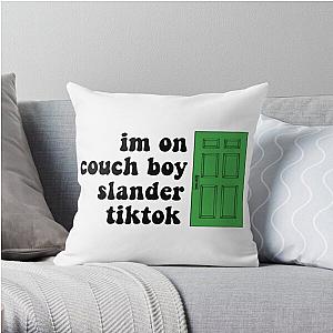 im on couch guy slander tiktok Throw Pillow RB1512