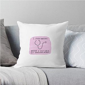 Nursing Slander Throw Pillow RB1512