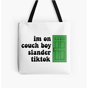 im on couch guy slander tiktok All Over Print Tote Bag RB1512