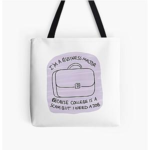 Business Major Slander 2 All Over Print Tote Bag RB1512