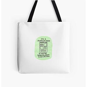 Journalism Slander All Over Print Tote Bag RB1512