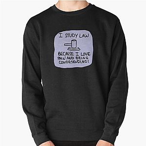 Law Slander Sticker Pullover Sweatshirt RB1512