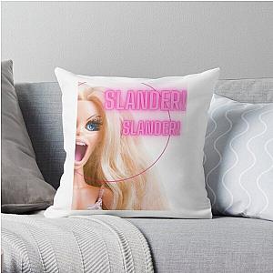 Slander in Miami Throw Pillow RB1512