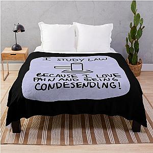 Law Slander Sticker Throw Blanket RB1512