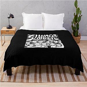 Slander Logo Classic TShirt Throw Blanket RB1512