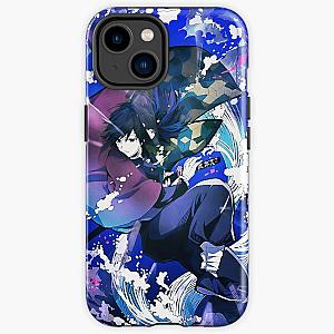 Water Hashira s Resolve Giyu Tomioka Demon Slayer Kimetsu no Yaiba iPhone Tough Case RB2611