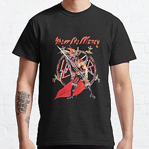 Slayer  Sword Warrior  Shove No Mercy Classic T-Shirt RB2611