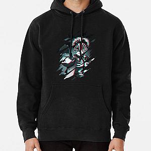 Demon Slayer, Akaza Upper Moon 3 Premium design Classic . Pullover Hoodie RB2611