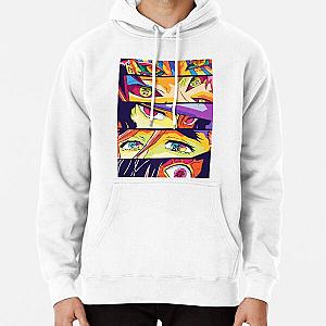 Eyes Demon Slayer Wpap Art Pullover Hoodie RB2611