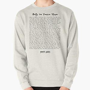 Buffy the Vampire Slayer: Episodes Pullover Sweatshirt RB2611