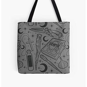 Buffy the Vampire Slayer Weapons IIII All Over Print Tote Bag RB2611
