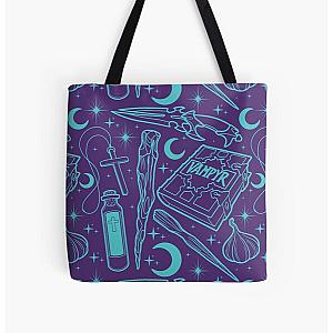 Buffy the Vampire Slayer Weapons II All Over Print Tote Bag RB2611