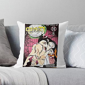 demon slayer Throw Pillow RB2611