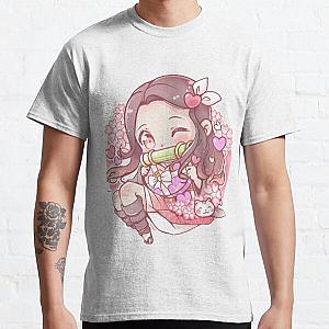 Cute Chibi Nezuko from Demon Slayer Classic T-Shirt RB2611