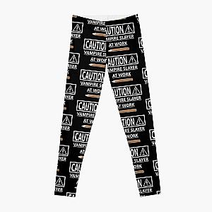 CAUTION VAMPIRE SLAYER Leggings RB2611