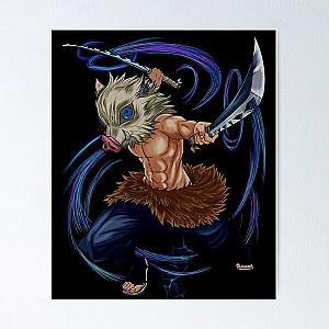 Slayer Demon Inosuke  Poster RB2611