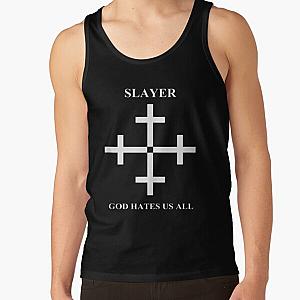 Slayer Â€“ God Hates Us All Cross Tank Top RB2611