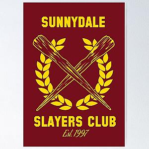 Sunnydale Slayers Club Poster RB2611