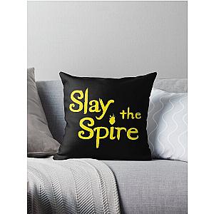 slay the spire yellow Throw Pillow