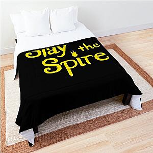 slay the spire yellow Comforter