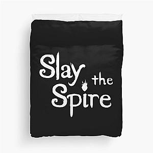 slay the spire white Duvet Cover