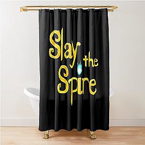 Slay The Spire Logo Shower Curtain